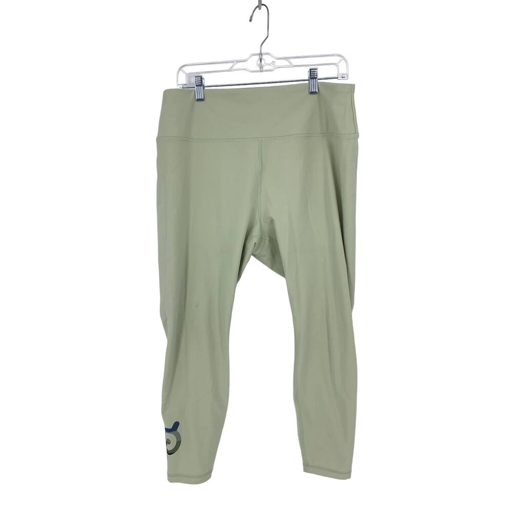 Peloton Leggings Women's Size 2X Light Green Activewear